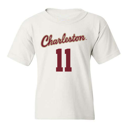 Charleston - NCAA Men's Basketball : Chol Machot - Sports Shersey Youth T-Shirt-0