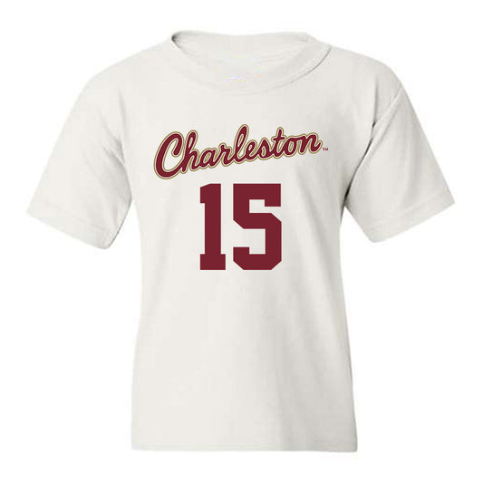 Charleston - NCAA Men's Basketball : Will Mortimore - Sports Shersey Youth T-Shirt-0
