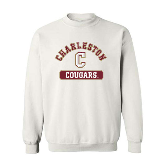 Charleston - NCAA Men's Basketball : Will Mortimore - Classic Shersey Crewneck Sweatshirt-0