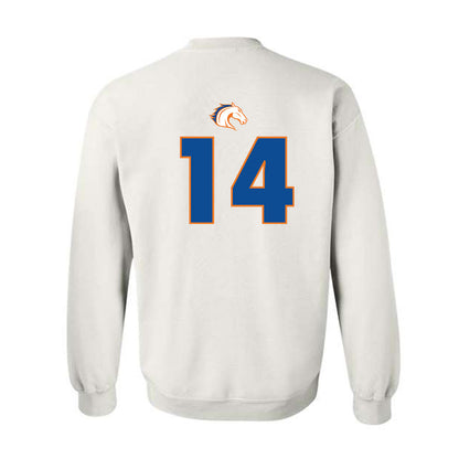 Texas Arlington - NCAA Baseball : Jackson Hill - Classic Shersey Crewneck Sweatshirt-1