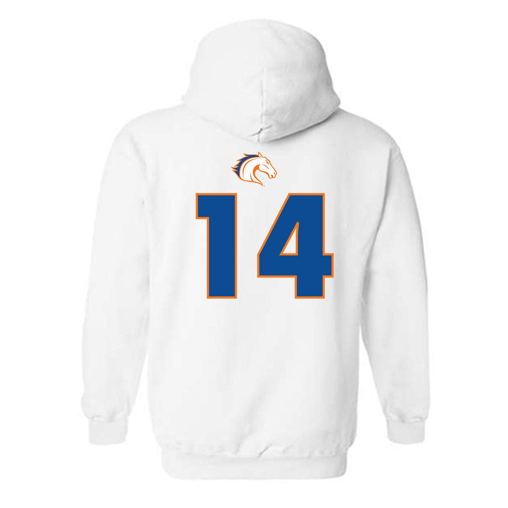 Texas Arlington - NCAA Baseball : Jackson Hill - Classic Shersey Hooded Sweatshirt-1