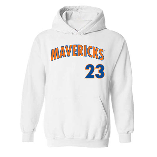 Texas Arlington - NCAA Baseball : Zach Evans - Classic Shersey Hooded Sweatshirt-0