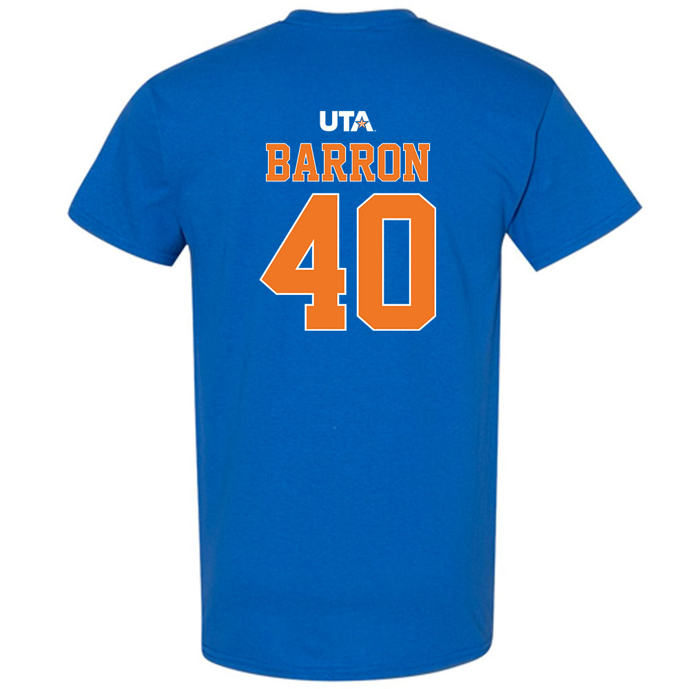 Texas Arlington - NCAA Baseball : Aeden Barron - Sports Shersey T-Shirt-1