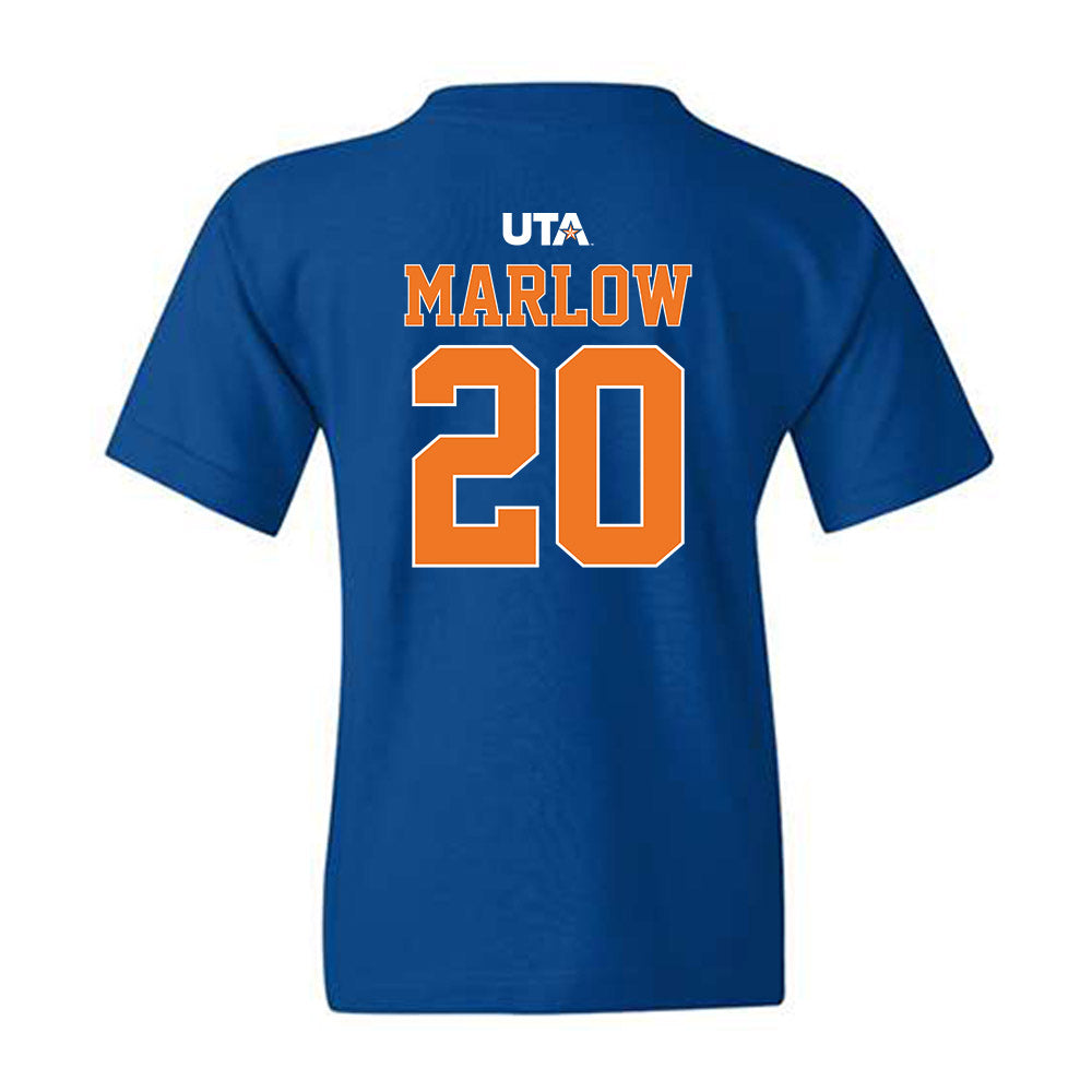 Texas Arlington - NCAA Baseball : Geoffrey Marlow - Sports Shersey Youth T-Shirt-1
