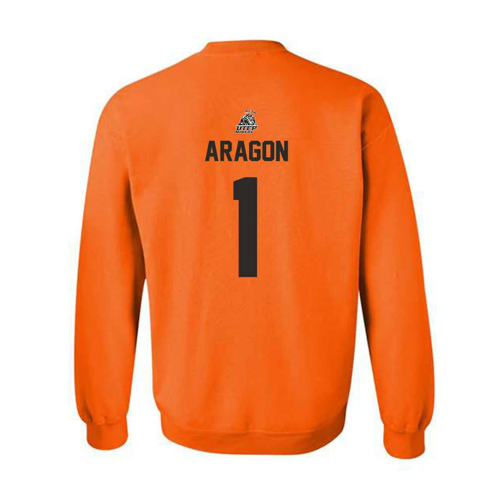 UTEP - NCAA Softball : Johnna Aragon - Sports Shersey Crewneck Sweatshirt-1