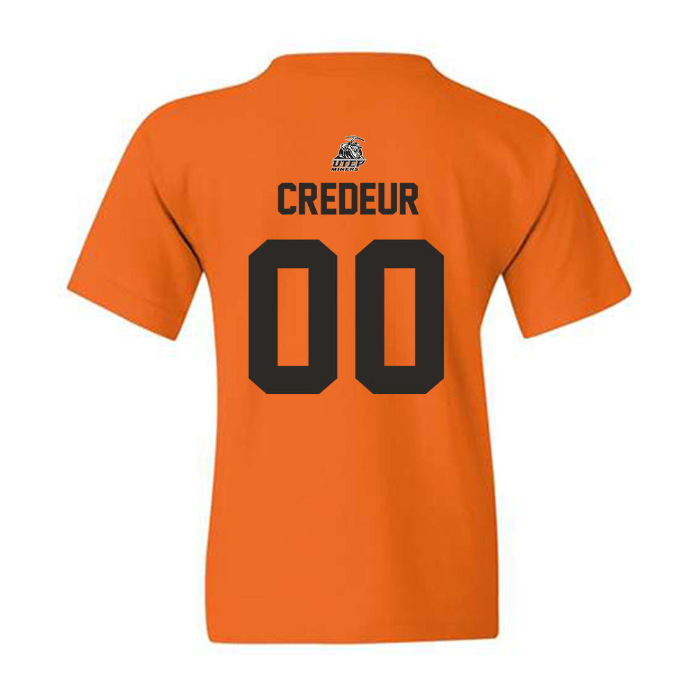 UTEP - NCAA Softball : Jordan Credeur - Sports Shersey Youth T-Shirt-1