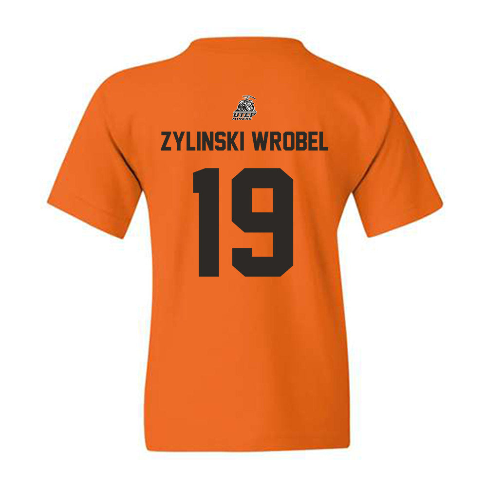 UTEP - NCAA Softball : Mallory Zylinski wrobel - Sports Shersey Youth T-Shirt-1