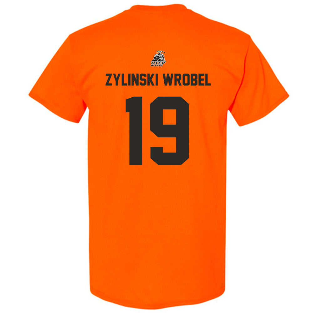 UTEP - NCAA Softball : Mallory Zylinski wrobel - Sports Shersey T-Shirt-1