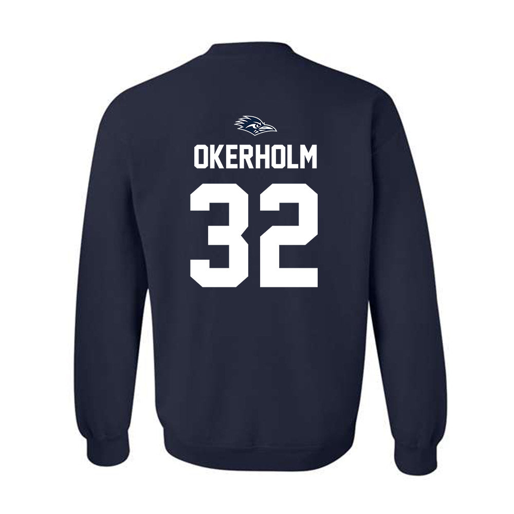 UTSA - NCAA Baseball : Christian Okerholm - Crewneck Sweatshirt-1
