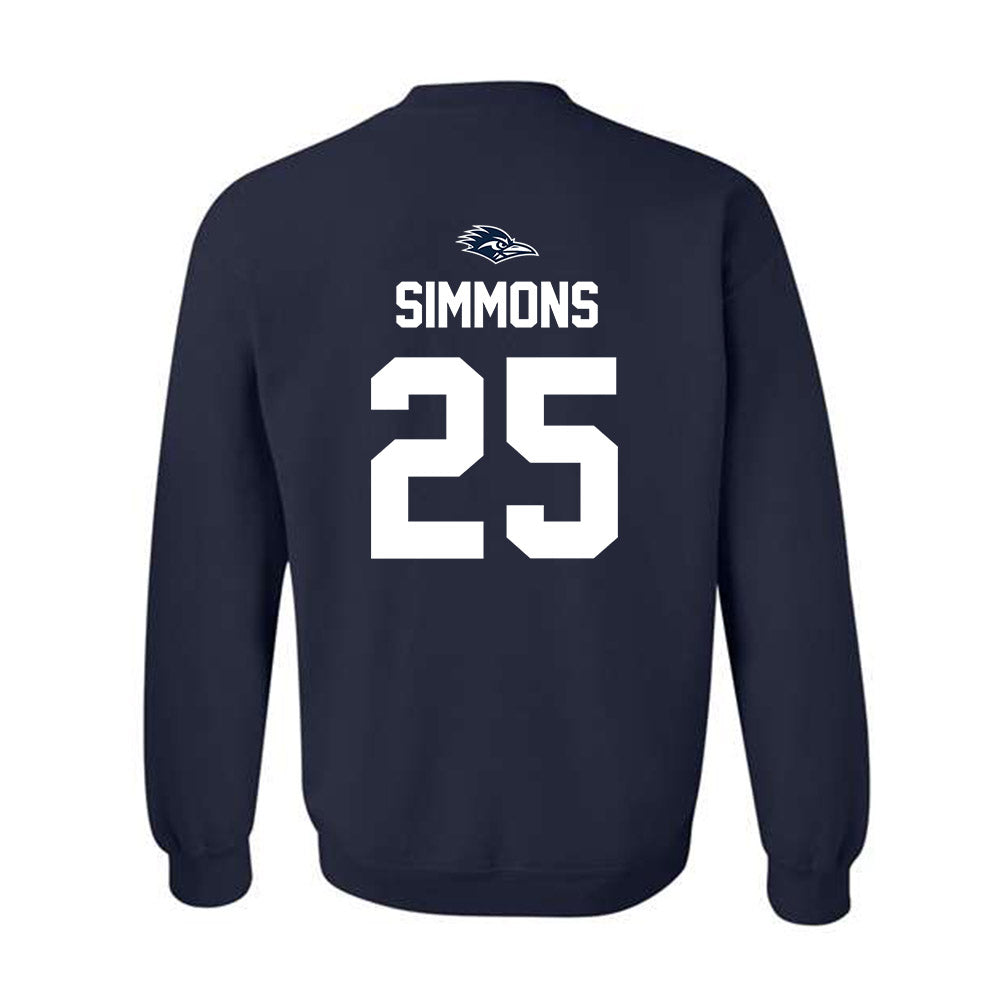 UTSA - NCAA Baseball : Sam Simmons - Crewneck Sweatshirt-1