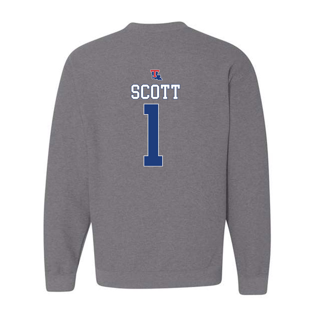 LA Tech - NCAA Baseball : Wesley Scott - Sports Shersey Crewneck Sweatshirt-1