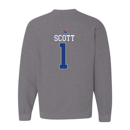 LA Tech - NCAA Baseball : Wesley Scott - Sports Shersey Crewneck Sweatshirt-1