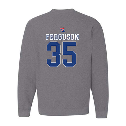 LA Tech - NCAA Baseball : Drew Ferguson - Sports Shersey Crewneck Sweatshirt-1