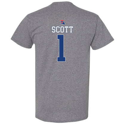 LA Tech - NCAA Baseball : Wesley Scott - Sports Shersey T-Shirt-1