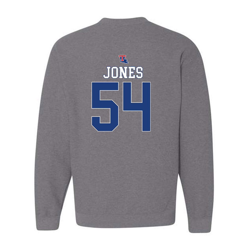 LA Tech - NCAA Baseball : Jackson Jones - Sports Shersey Crewneck Sweatshirt-1