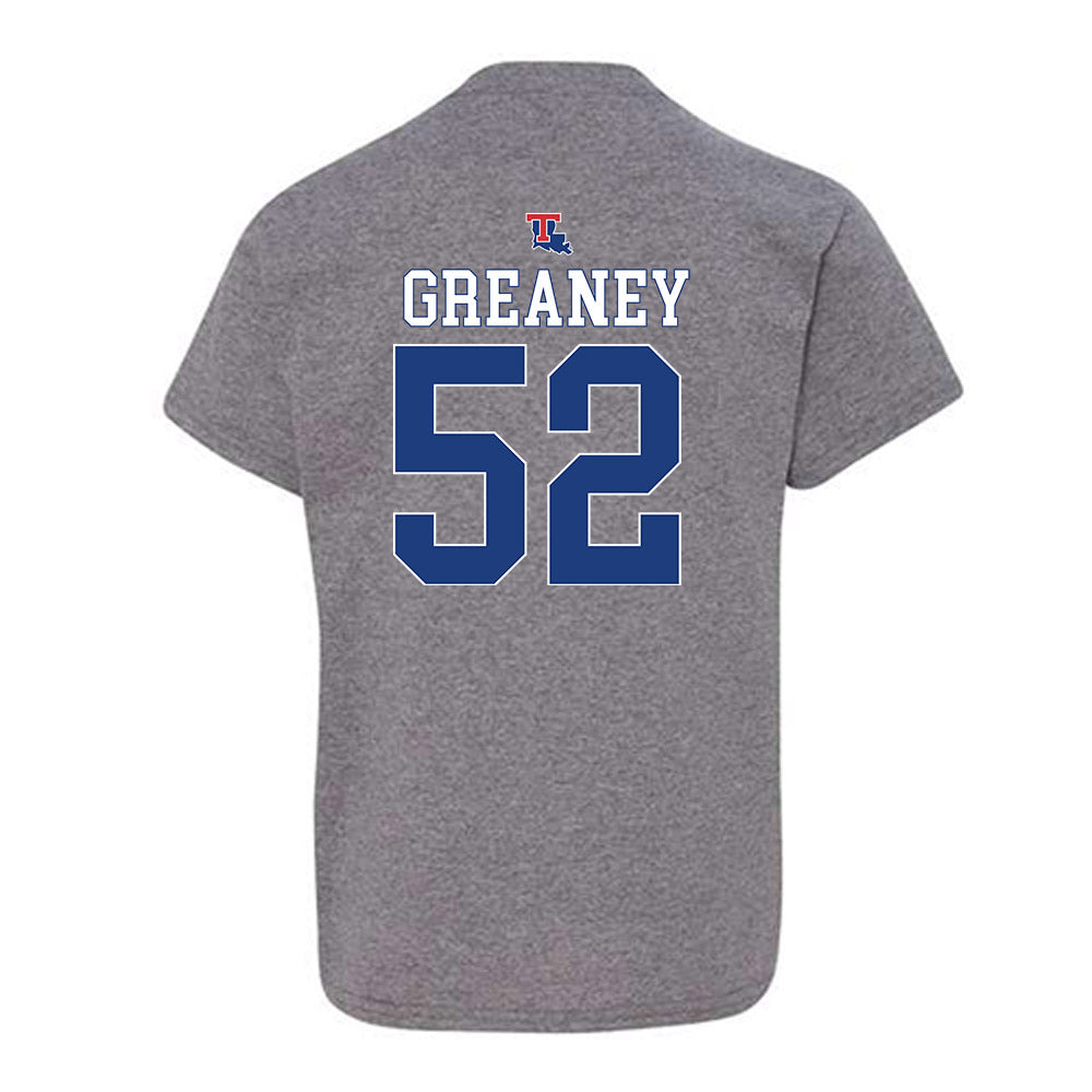 LA Tech - NCAA Baseball : Nick Greaney - Sports Shersey Youth T-Shirt-1