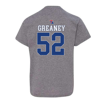 LA Tech - NCAA Baseball : Nick Greaney - Sports Shersey Youth T-Shirt-1