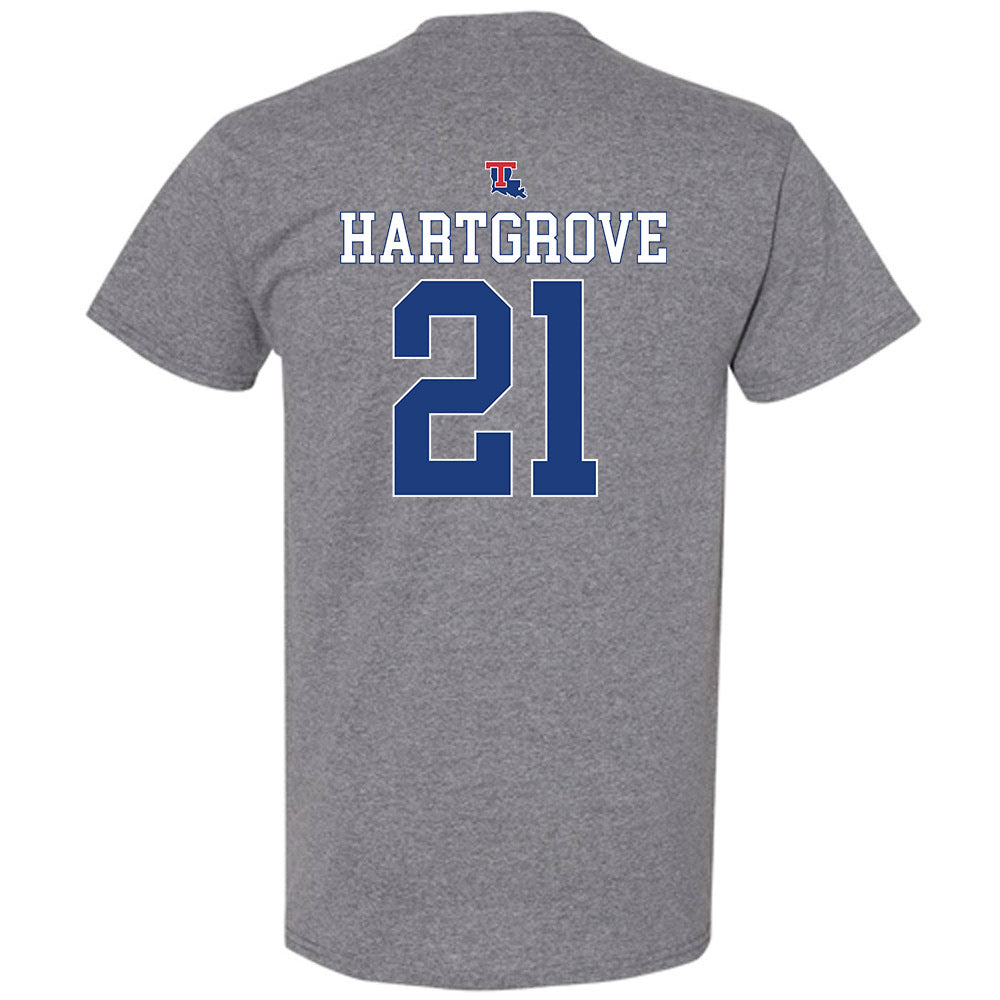 LA Tech - NCAA Baseball : Hudson Hartgrove - Sports Shersey T-Shirt-1