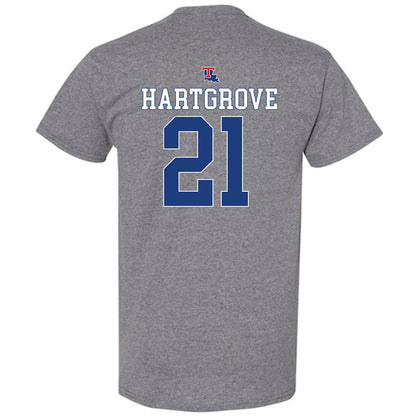 LA Tech - NCAA Baseball : Hudson Hartgrove - Sports Shersey T-Shirt-1