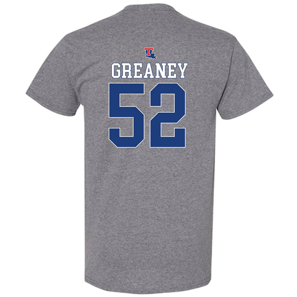 LA Tech - NCAA Baseball : Nick Greaney - Sports Shersey T-Shirt-1