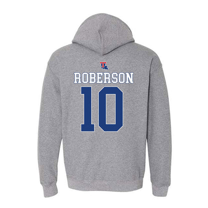 LA Tech - NCAA Baseball : Brooks Roberson - Sports Shersey Hooded Sweatshirt-1