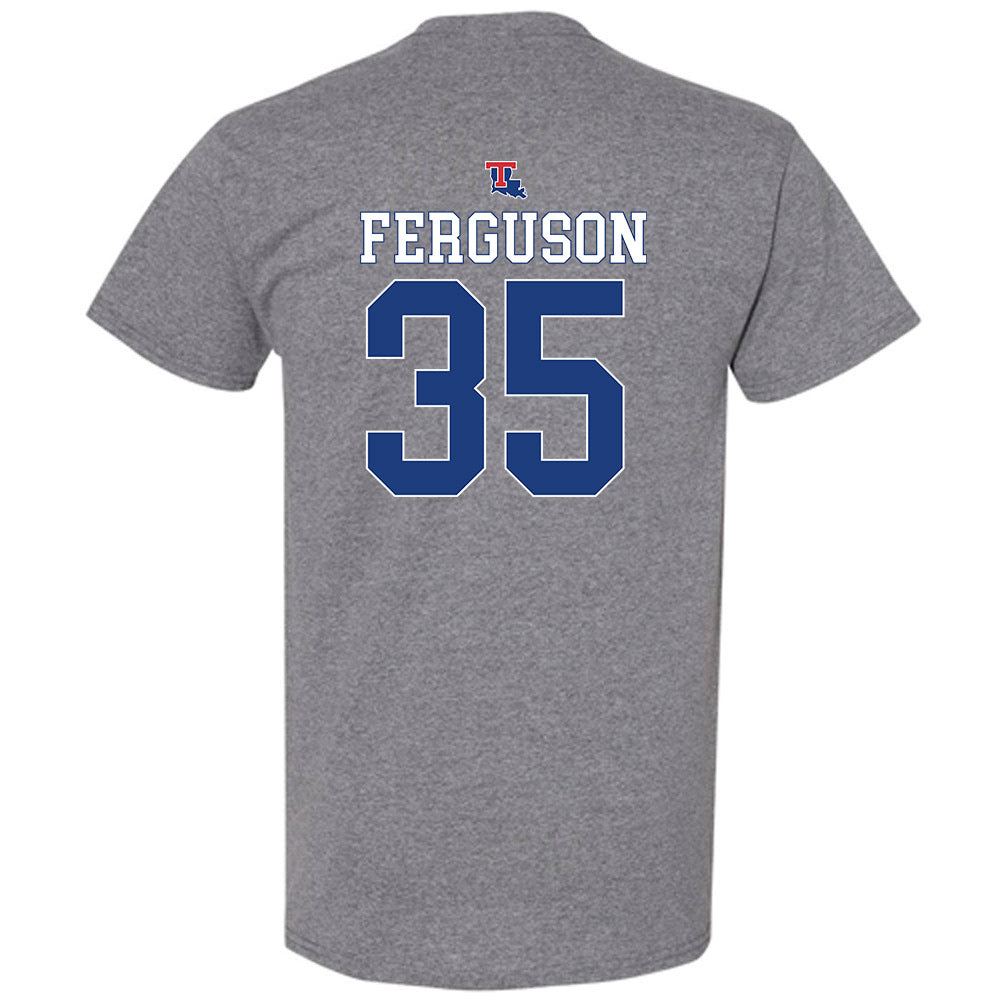 LA Tech - NCAA Baseball : Drew Ferguson - Sports Shersey T-Shirt-1
