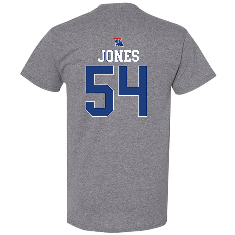 LA Tech - NCAA Baseball : Jackson Jones - Sports Shersey T-Shirt-1