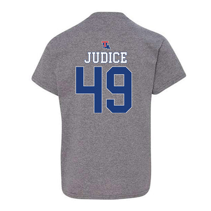 LA Tech - NCAA Baseball : Ethan Judice - Sports Shersey Youth T-Shirt-1