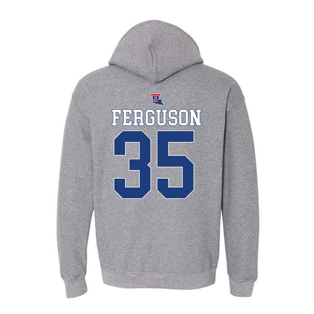 LA Tech - NCAA Baseball : Drew Ferguson - Sports Shersey Hooded Sweatshirt-1