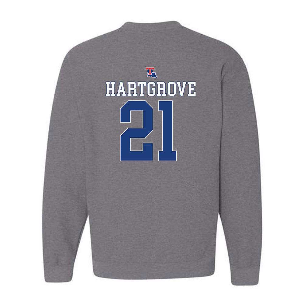 LA Tech - NCAA Baseball : Hudson Hartgrove - Sports Shersey Crewneck Sweatshirt-1