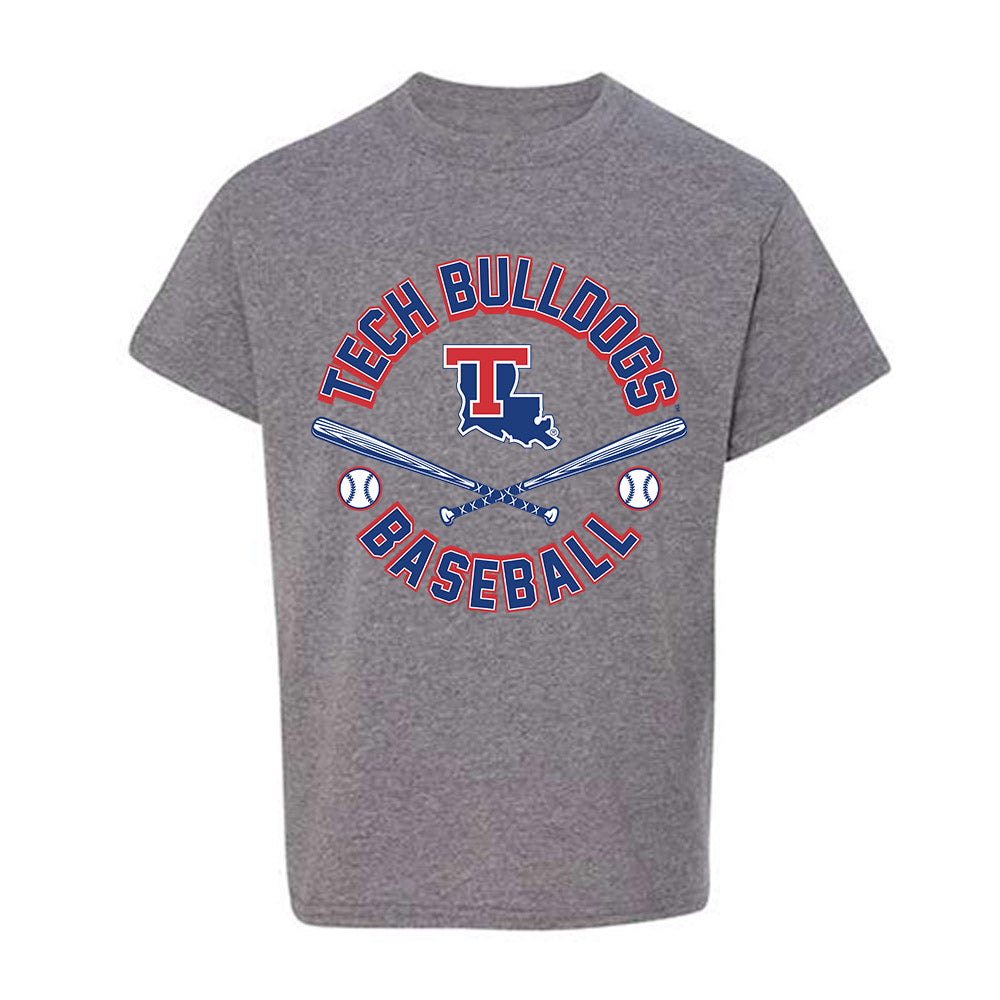 LA Tech - NCAA Baseball : Brooks Roberson - Sports Shersey Youth T-Shirt-0