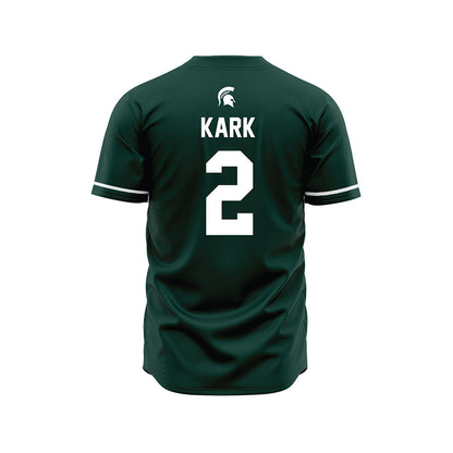Michigan State - NCAA Baseball : Dillon Kark - Green Jersey