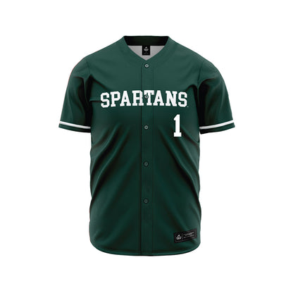 Michigan State - NCAA Baseball : Ryan McKay - Green Jersey-0