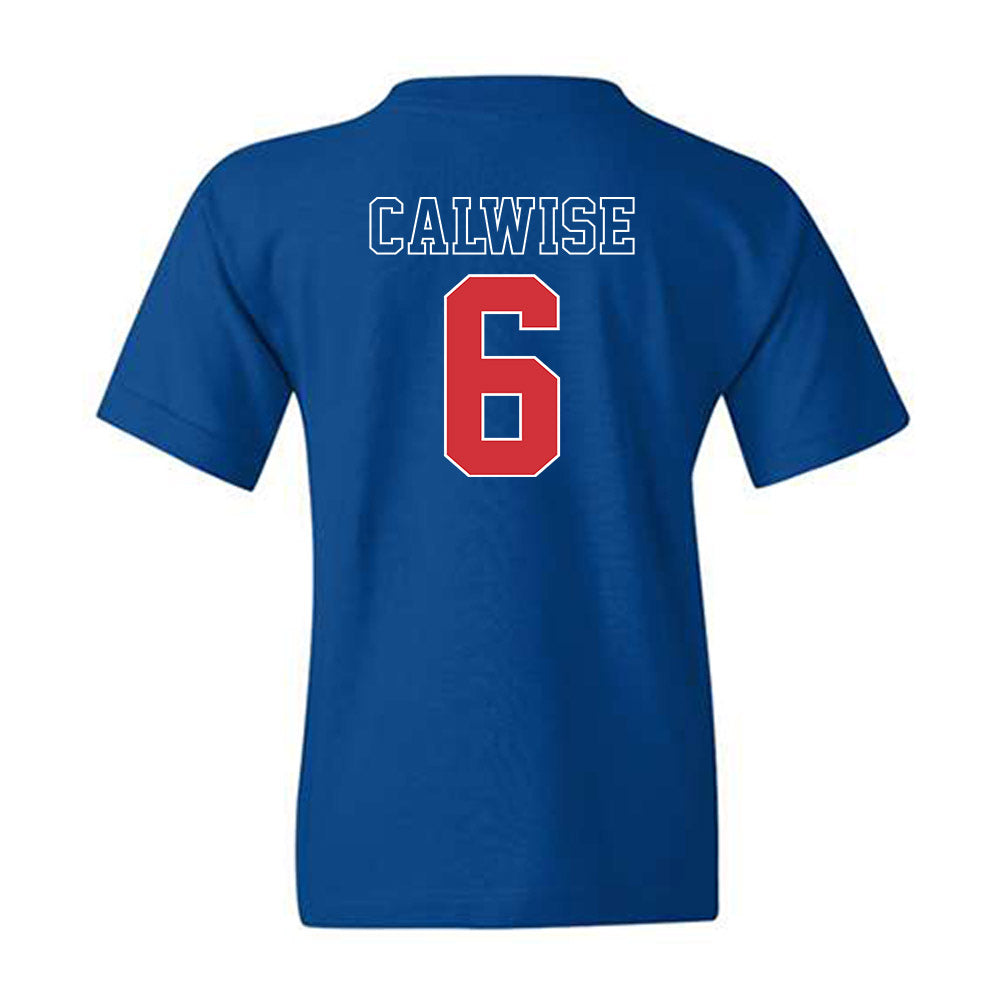 LA Tech - NCAA Football : Marcus Calwise - Sports Shersey Youth T-Shirt-1