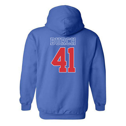 LA Tech - NCAA Football : Ean Burch - Sports Shersey Hooded Sweatshirt