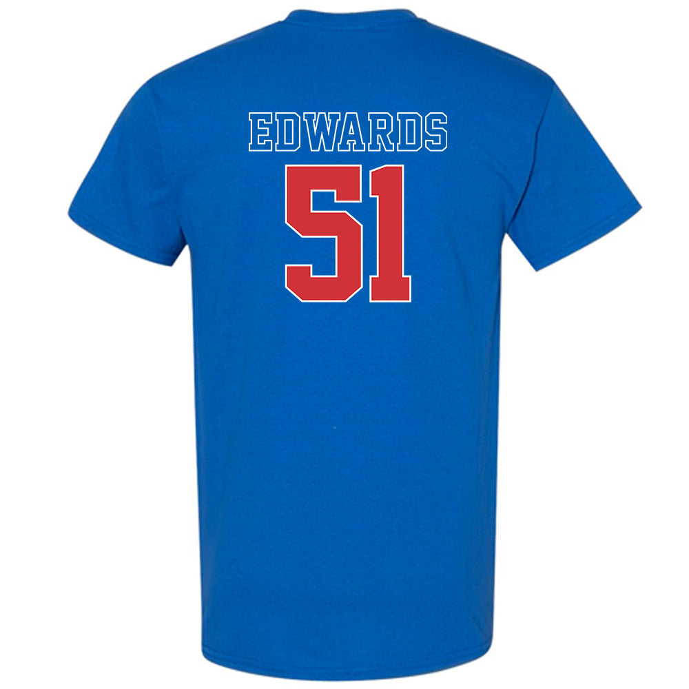 LA Tech - NCAA Football : Amery Edwards - Sports Shersey T-Shirt-1