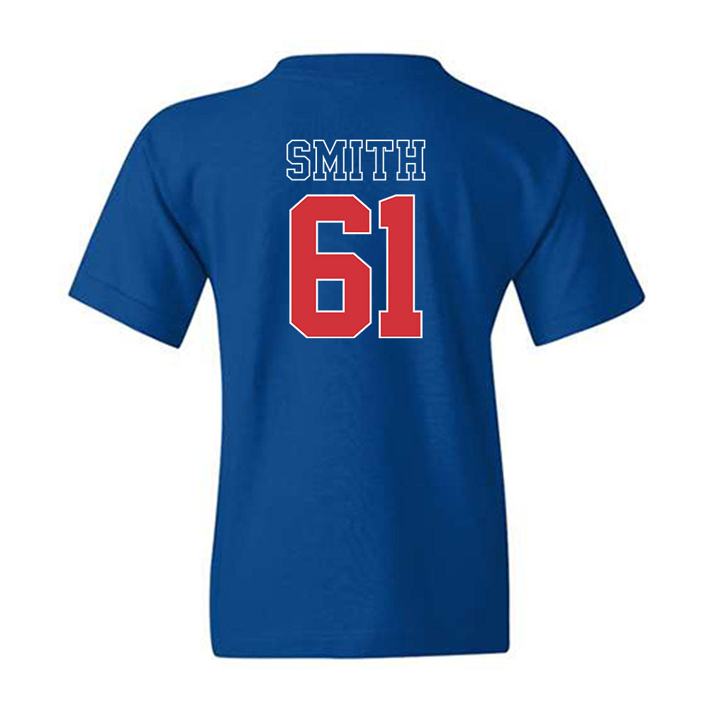 LA Tech - NCAA Football : Ervin Smith - Sports Shersey Youth T-Shirt-1