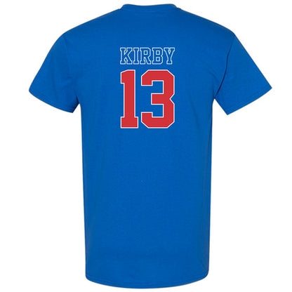 LA Tech - NCAA Football : Michael Kirby - Sports Shersey T-Shirt-1