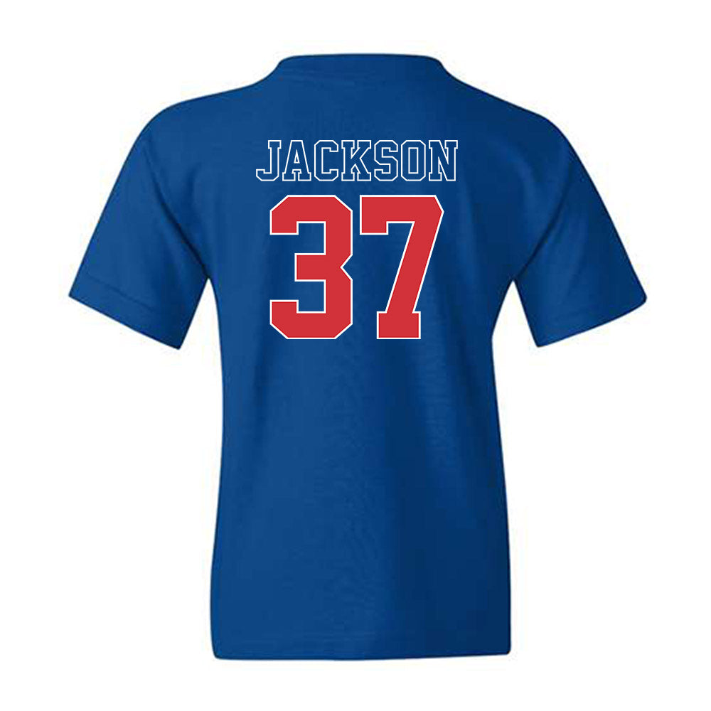 LA Tech - NCAA Football : Zachary Jackson - Sports Shersey Youth T-Shirt-1