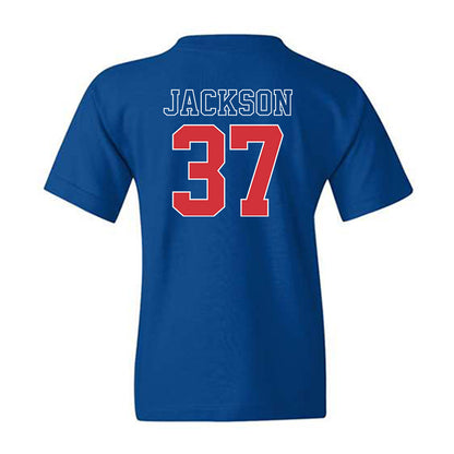 LA Tech - NCAA Football : Zachary Jackson - Sports Shersey Youth T-Shirt-1