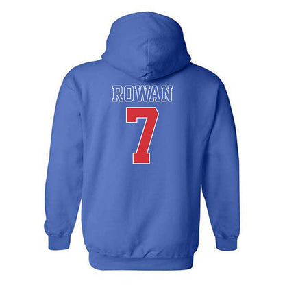 LA Tech - NCAA Baseball : Hudson Rowan - Sports Shersey Hooded Sweatshirt-1