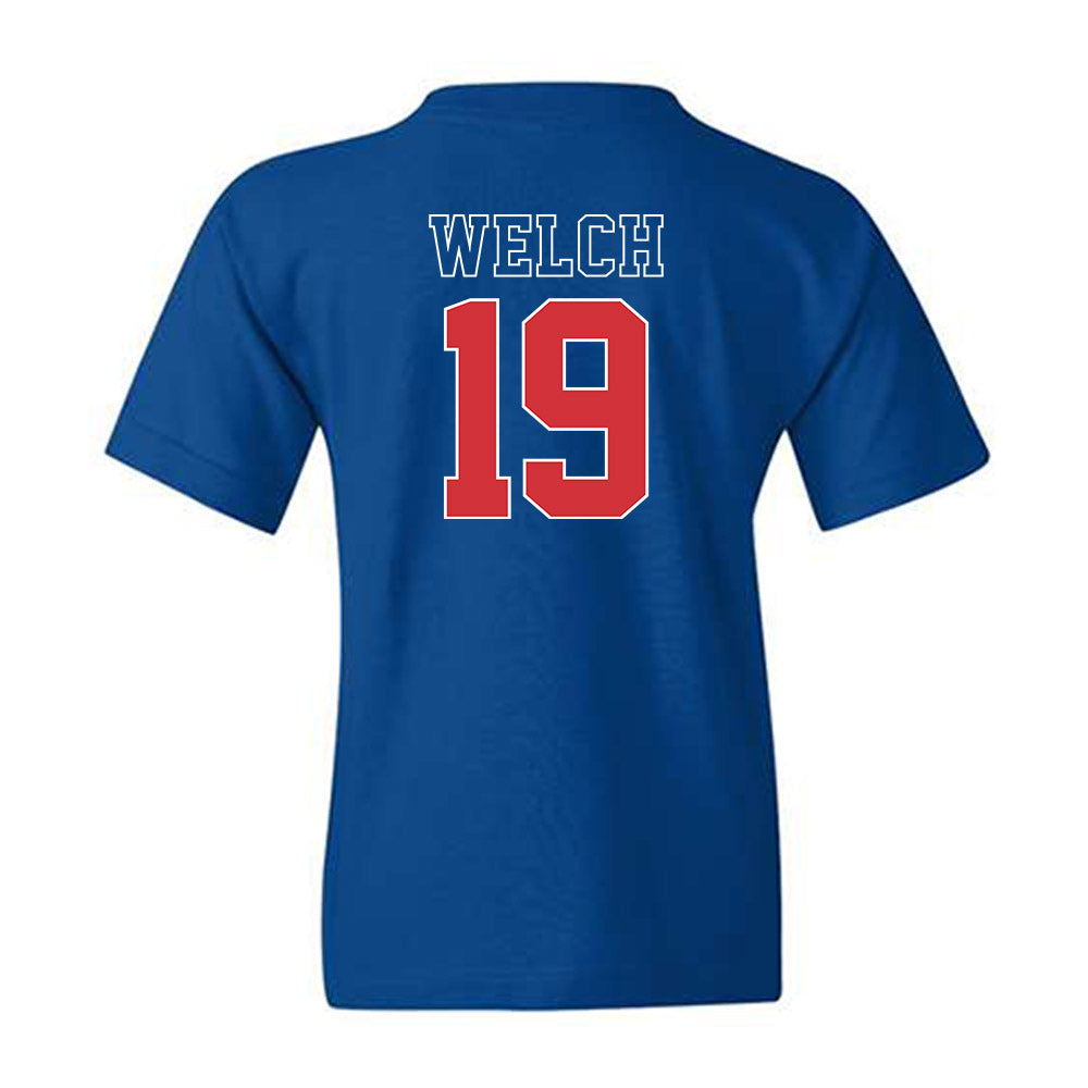 LA Tech - NCAA Football : Mason Welch - Sports Shersey Youth T-Shirt-1