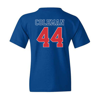 LA Tech - NCAA Football : Kaleb Coleman - Sports Shersey Youth T-Shirt-1