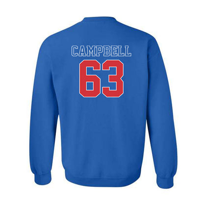 LA Tech - NCAA Football : Kaleb Campbell - Sports Shersey Crewneck Sweatshirt-1