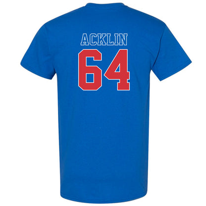 LA Tech - NCAA Football : Jake Acklin - Sports Shersey T-Shirt