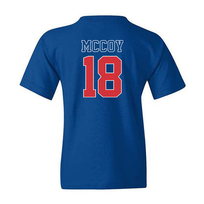 LA Tech - NCAA Baseball : Casey McCoy - Sports Shersey Youth T-Shirt-1