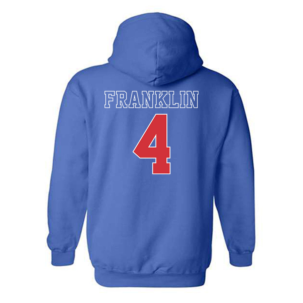 LA Tech - NCAA Football : Kam franklin - Sports Shersey Hooded Sweatshirt-1