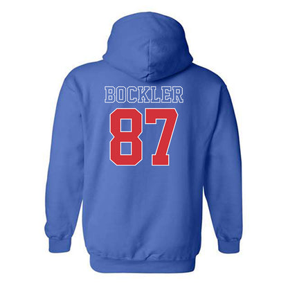 LA Tech - NCAA Football : Brayden Bockler - Sports Shersey Hooded Sweatshirt-1