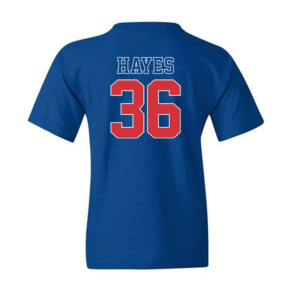LA Tech - NCAA Football : Zander Hayes - Sports Shersey Youth T-Shirt-1