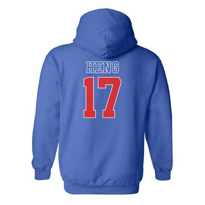LA Tech - NCAA Softball : Elena Heng - Sports Shersey Hooded Sweatshirt-1